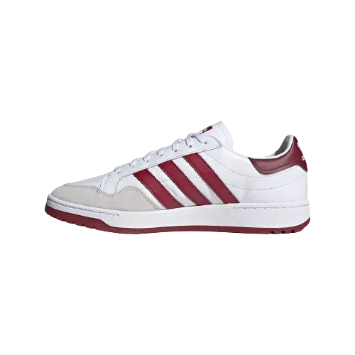 Adidas Team Court Men Original Espadrilles White /Burgundy