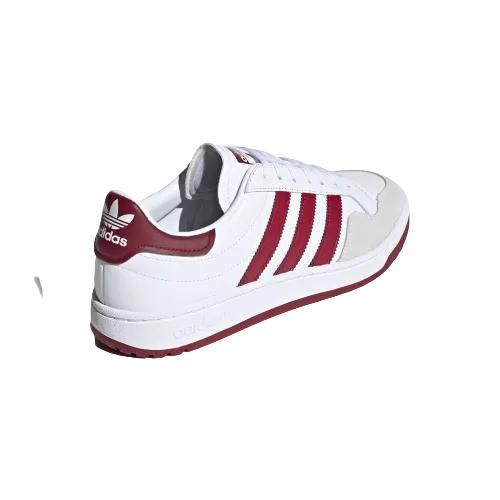 Adidas Team Court Men Original Espadrilles White /Burgundy