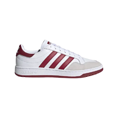 Adidas Team Court Men Original Espadrilles White /Burgundy