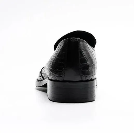 AlliLuxe Vintage Tassel Brogue Dress Shoes