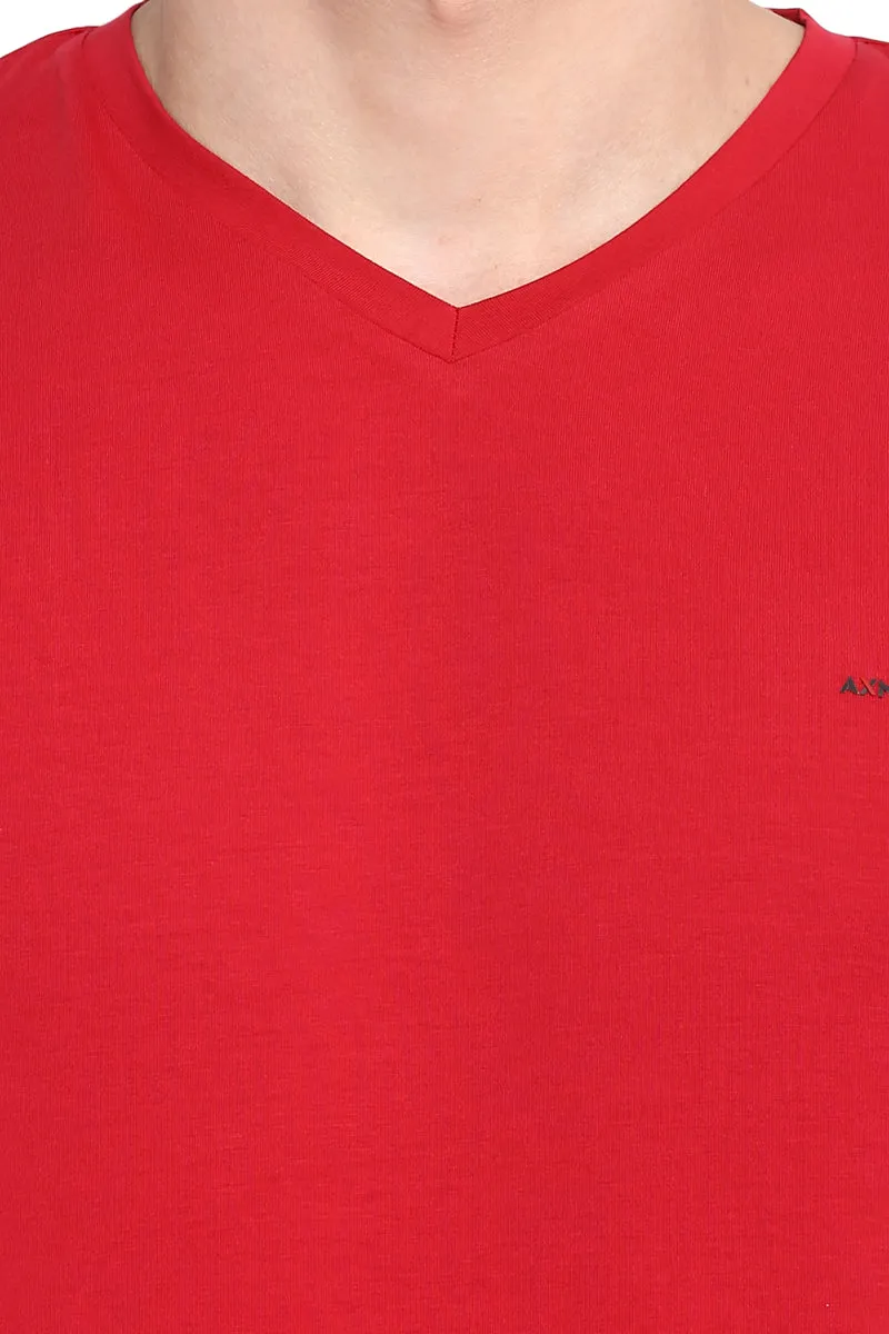 AXMANN Basic V Neck T-Shirt