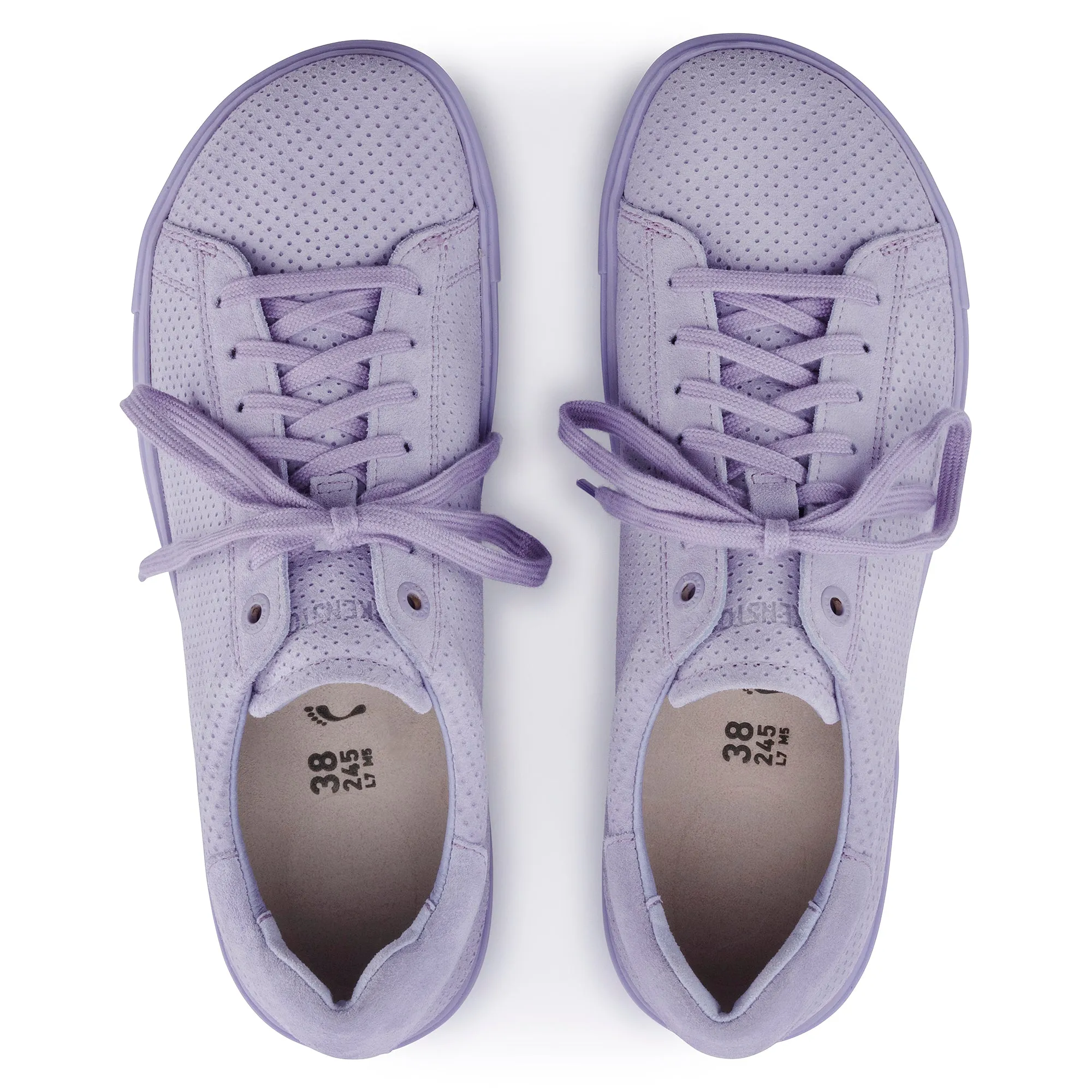 Birkenstock Bend Low Suede Embossed Color: Purple Fog (MEDIUM/NARROW WIDTH)