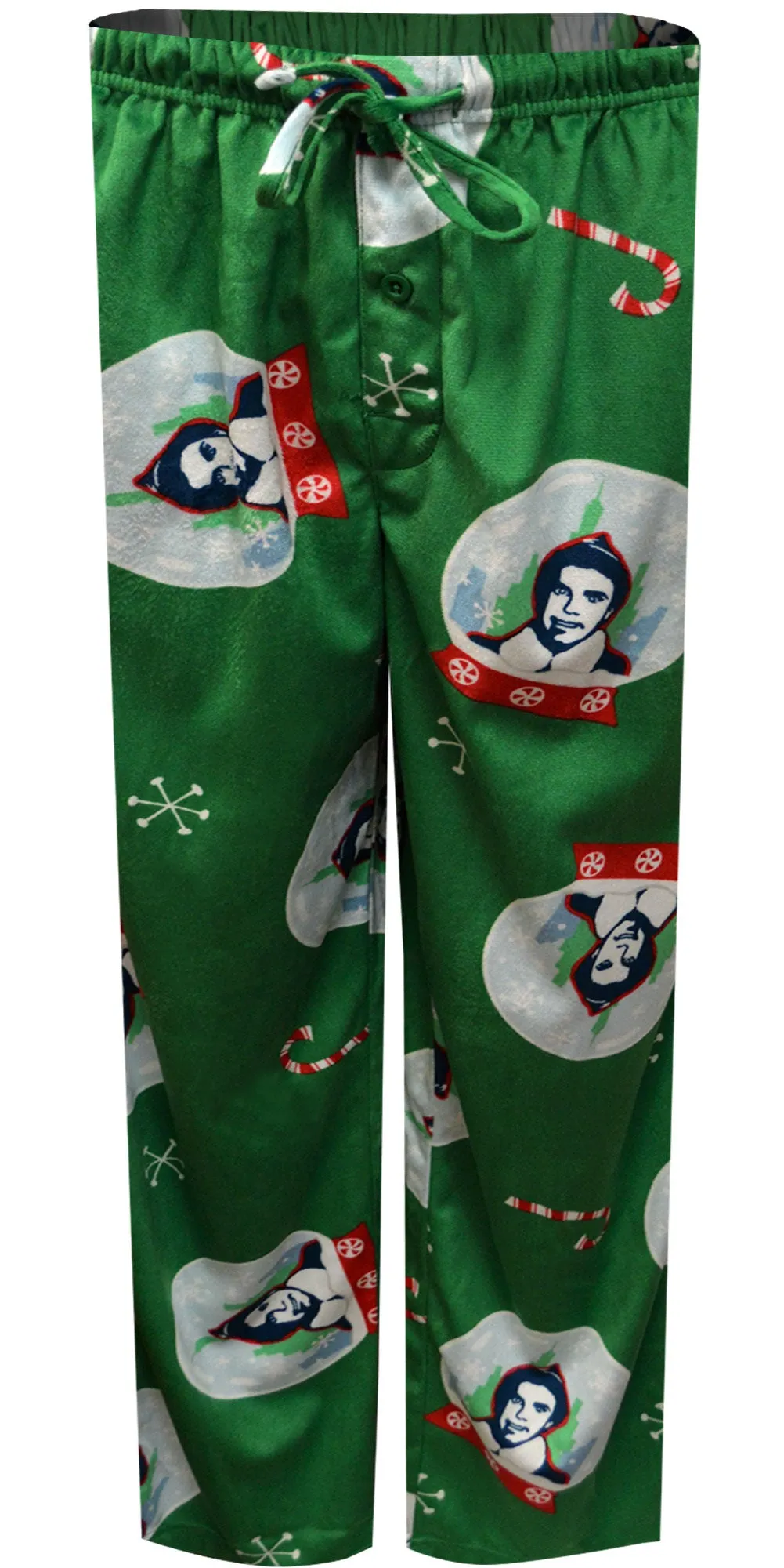 Buddy the Elf in a Snowglobe Silky Fleece Lounge Pants