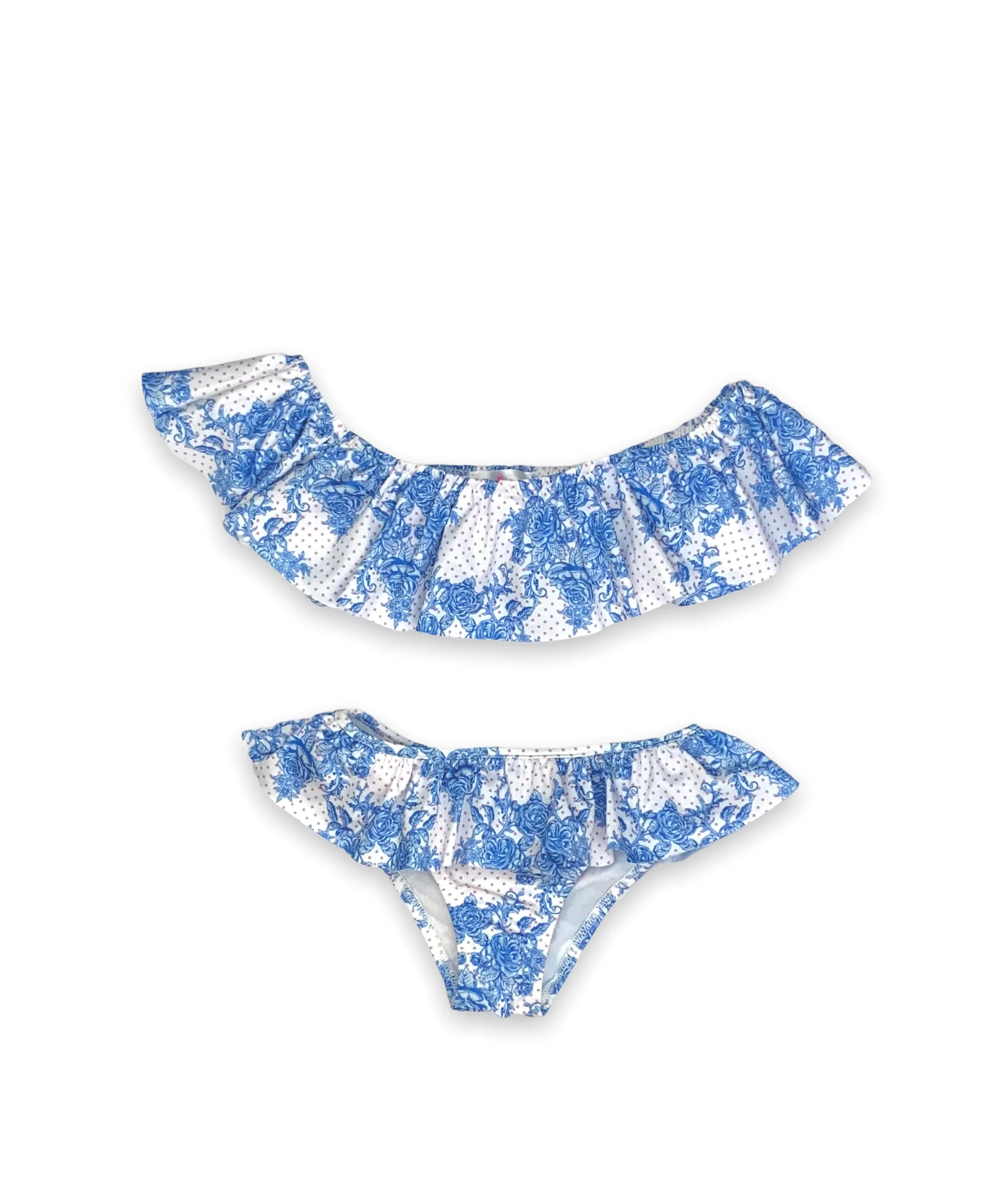 Cloe Blue Roses Bikini