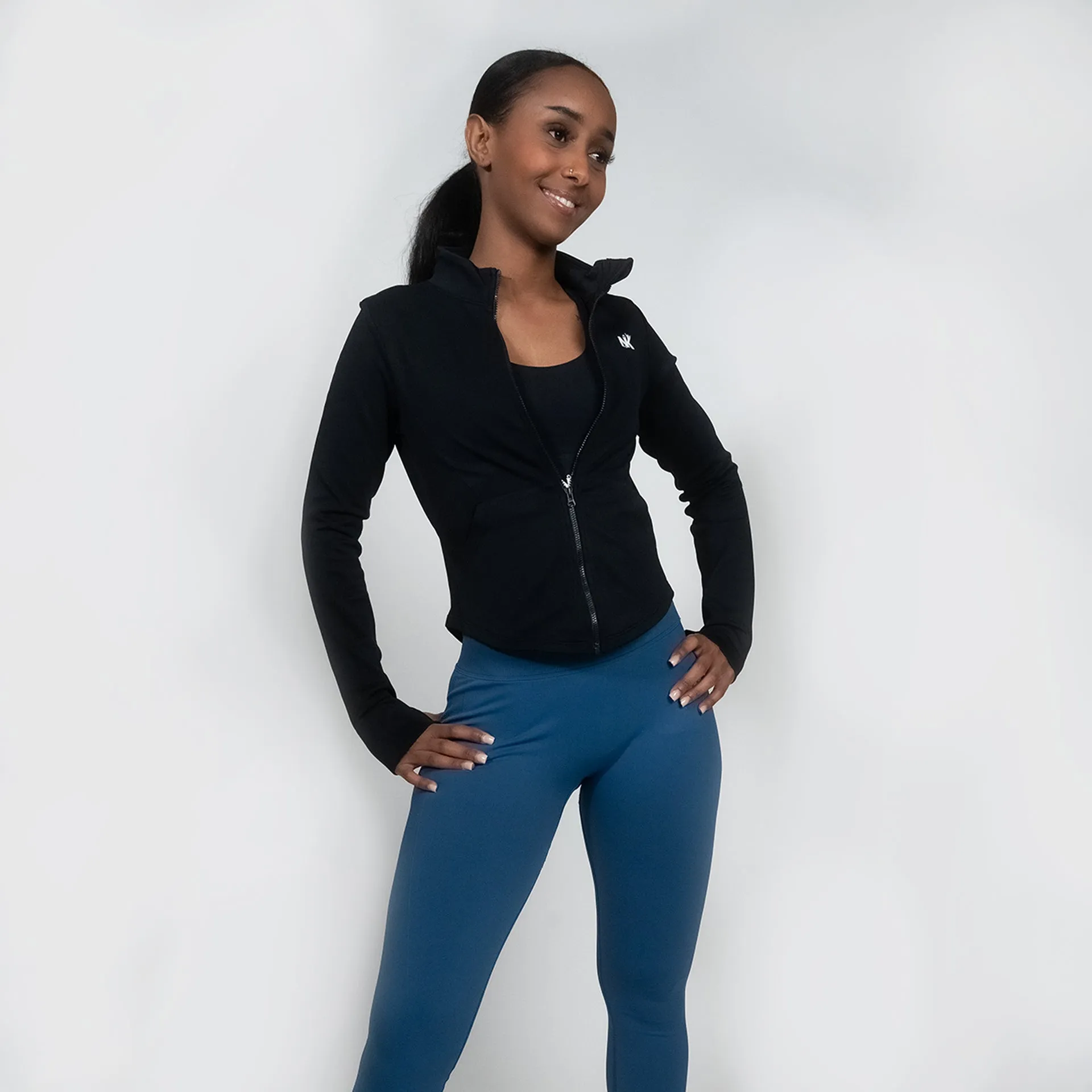 Contessa Pro Scrunch - Blue Leggings