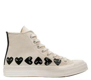 Converse Multi Black Heart High Top