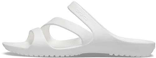 Crocs Women KadeeII White Sandal- (206756-100) - 4 UK Women (W6)