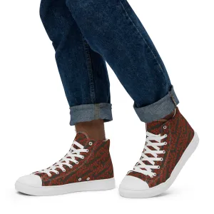 Descendants of the Island Oxide Men’s high top canvas shoes