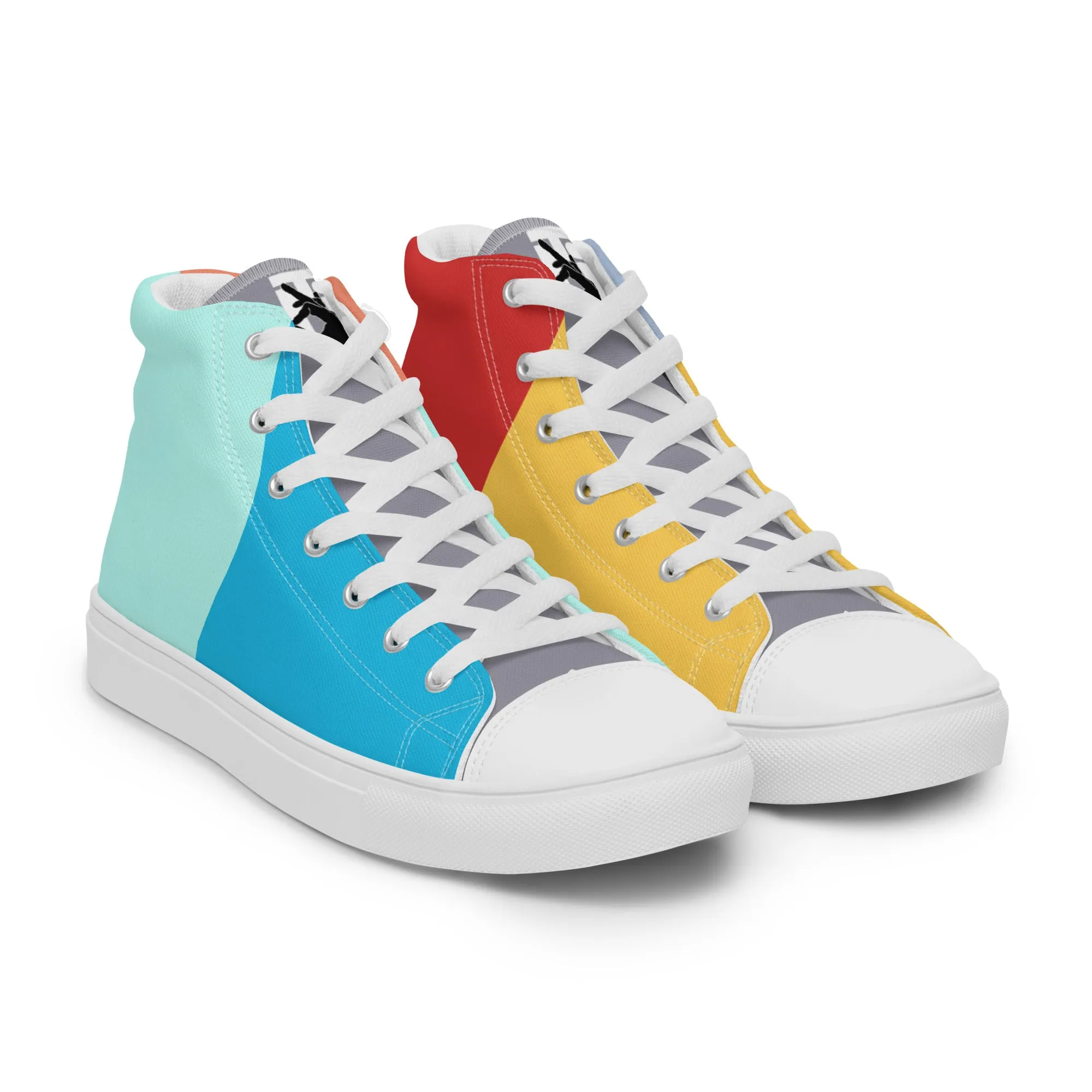 Descendants of the Island Quad Men’s high top canvas shoes