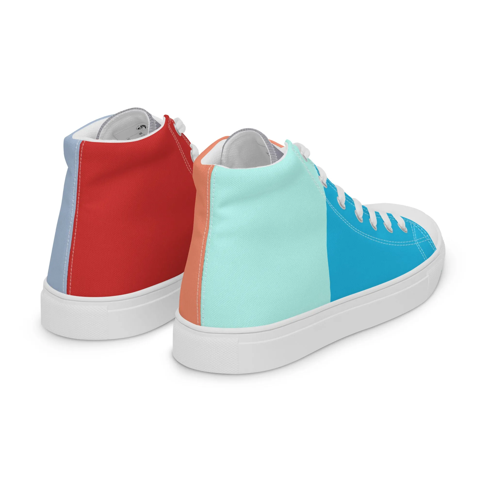 Descendants of the Island Quad Men’s high top canvas shoes