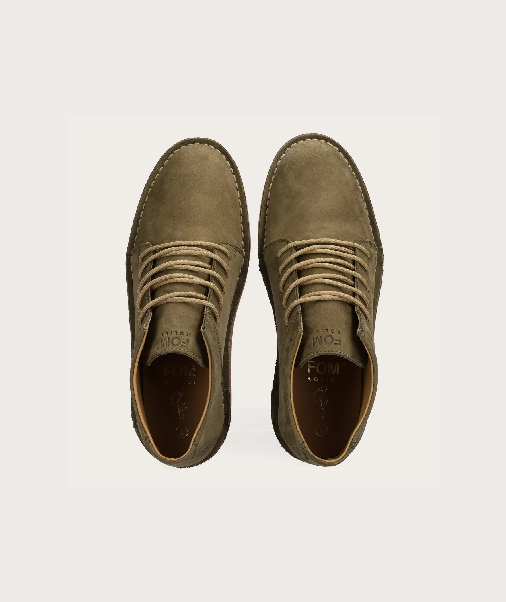 FOM x Kolisi Vellies Standard - Field Green