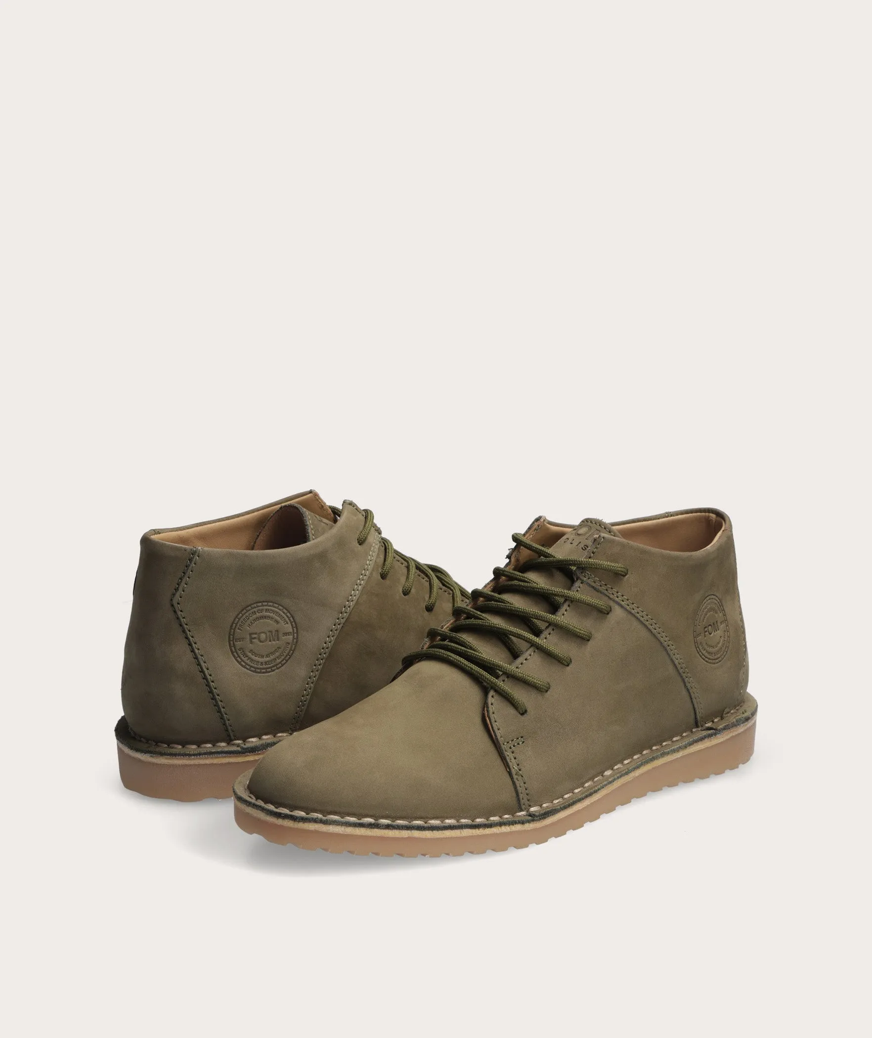 FOM x Kolisi Vellies Standard - Field Green