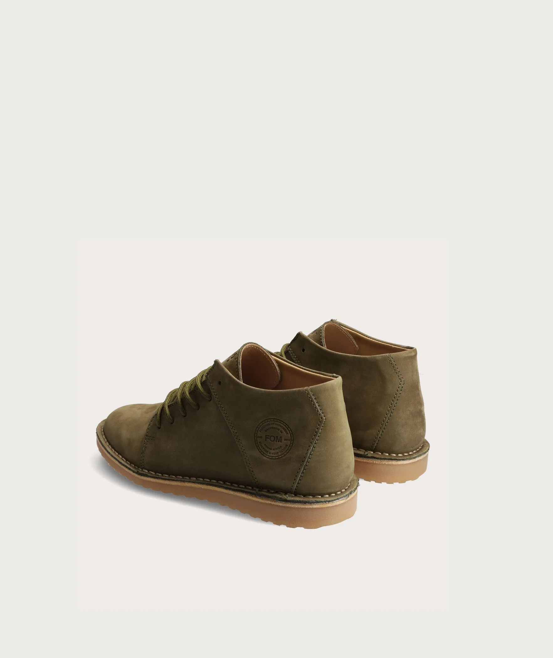 FOM x Kolisi Vellies Standard - Field Green