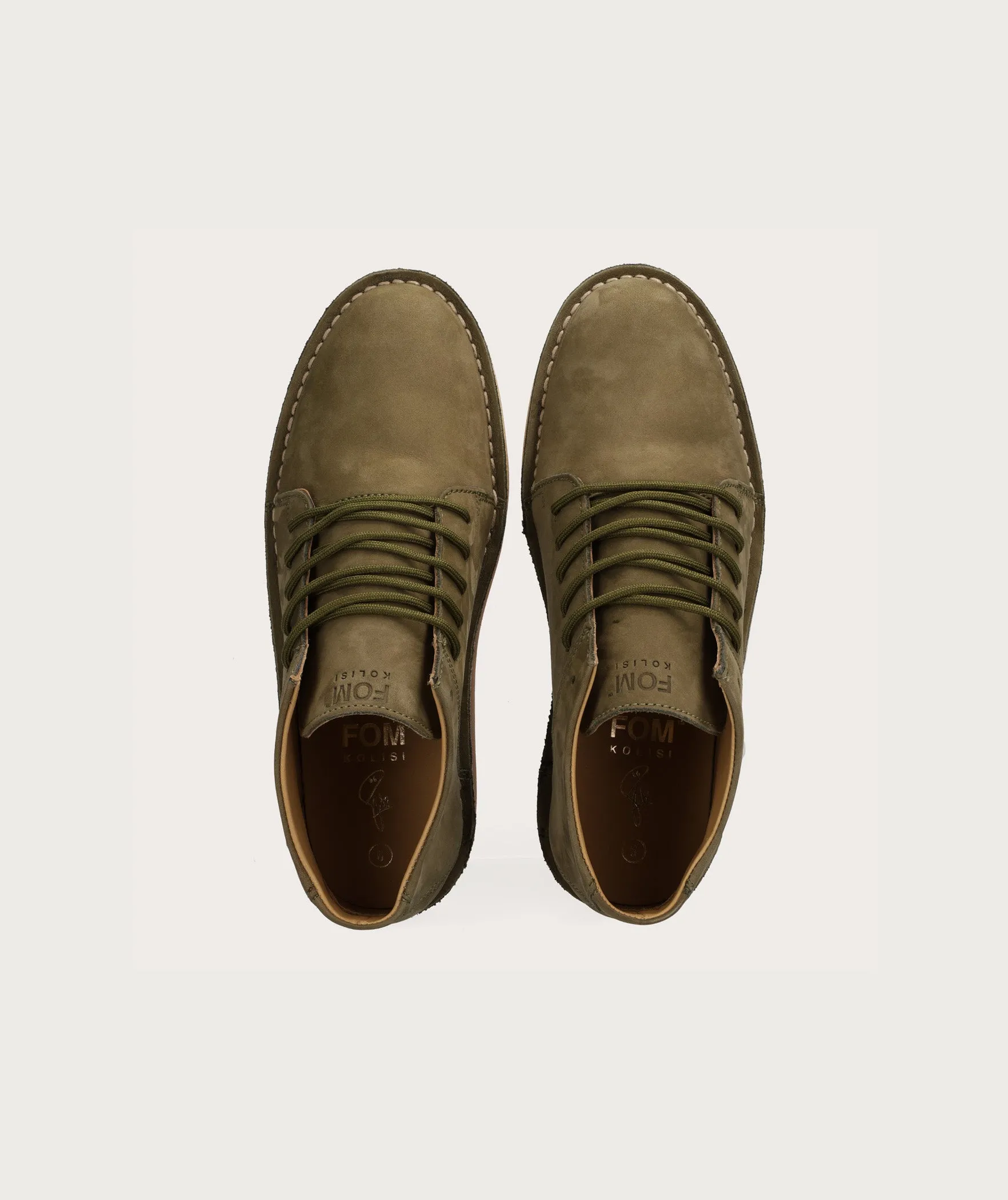 FOM x Kolisi Vellies Standard - Field Green