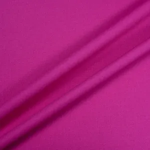 Fuchsia Pink Stretch Wool Gaberdine