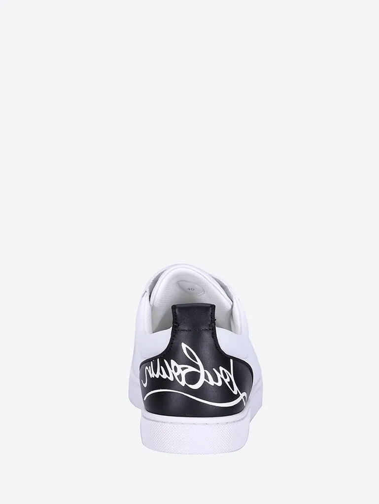 Fun louis junior leather sneakers