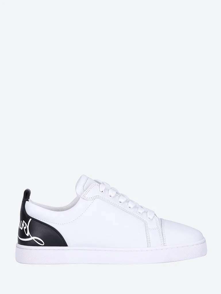 Fun louis junior leather sneakers