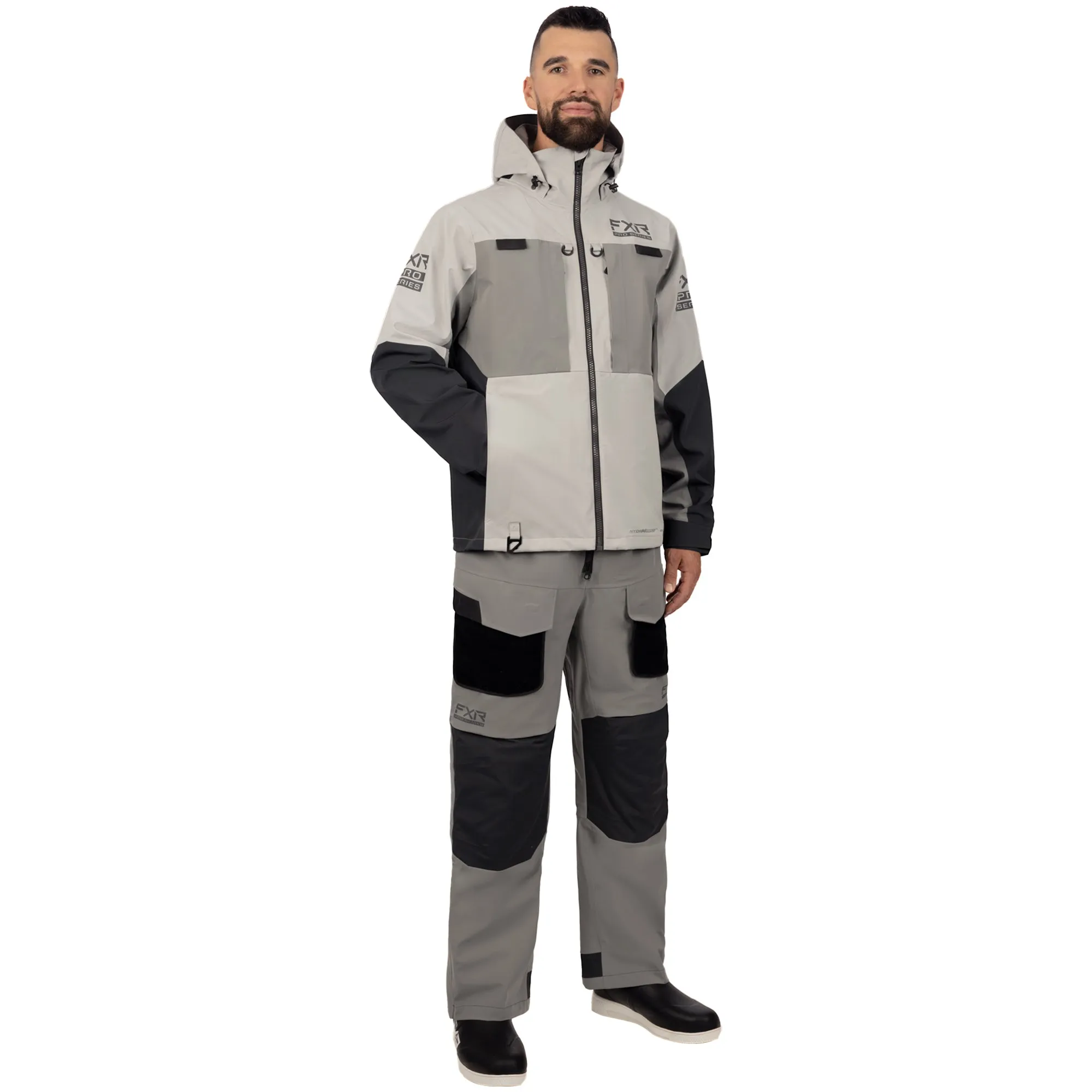 FXR Vapor Pro Tri-Laminate Jacket Grey/Charcoal