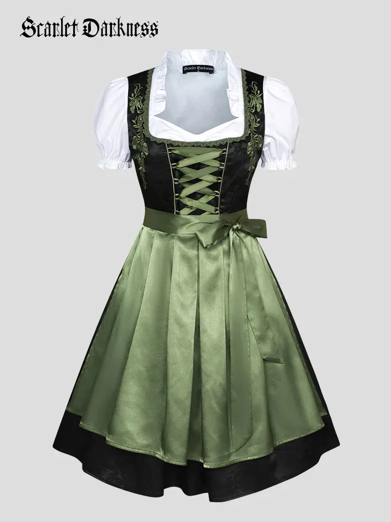 German Bavarian Oktoberfest Costumes 3pcs Set for Beer