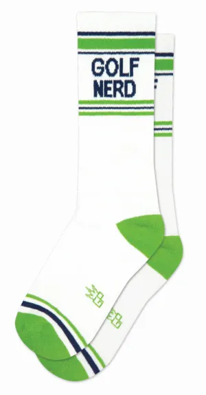 Golf Nerd Crew Sock