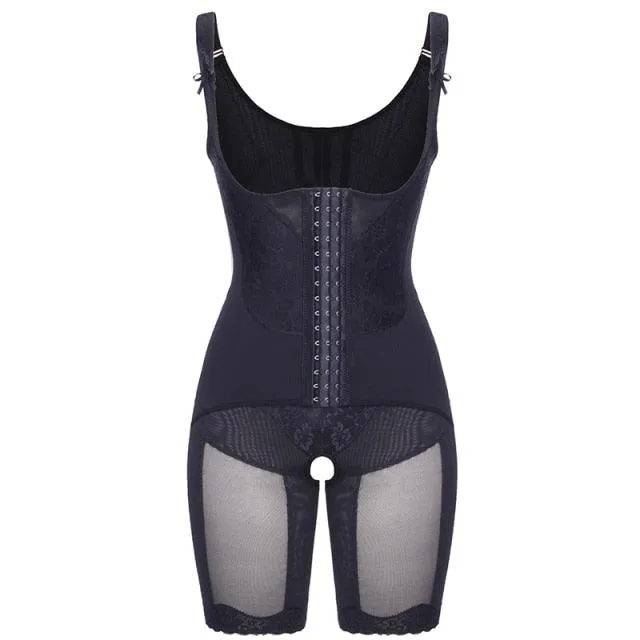 Gorgeous Women's Waist Trainer Shapewear Bodysuit - Postparto Recovery Full Body Shaper Tummy Control Slimming  Fajas Colombianas (FHW1)