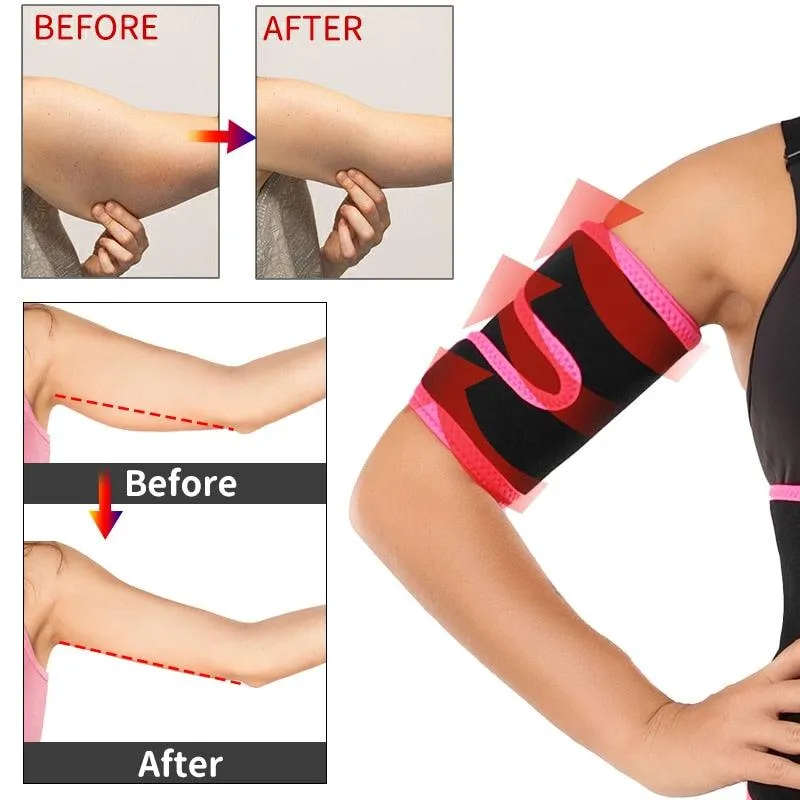 Great Women Arm Shapers Trimmers Sauna Sweat Bands Arm Slimmer Trainer Anti Cellulite Weight Fat Reducer Loss Workout Body Shaper(FH)(FHW1)(1U31)(1U24)