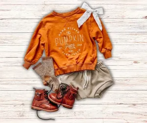 Hand Picked Pumpkin Sweatshirt