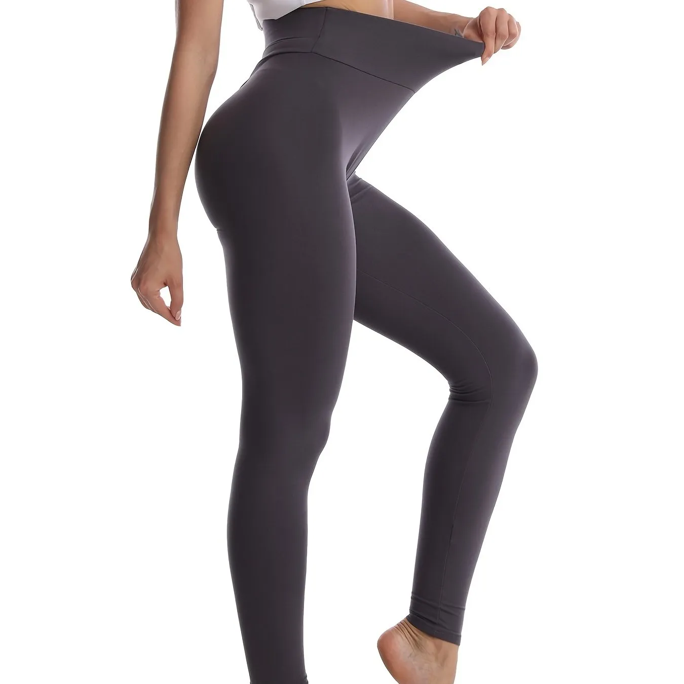 High Waist Yoga Pants Comfort Tummy Control Butt Lifting Leggings