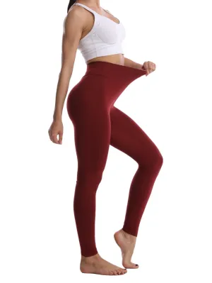 High Waist Yoga Pants Comfort Tummy Control Butt Lifting Leggings