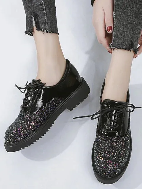 Impressive Round Head Casual Shoes