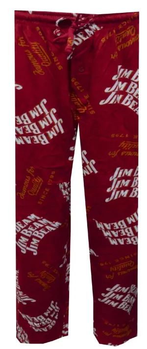 Jim Beam Logo Lounge Pants Size Small