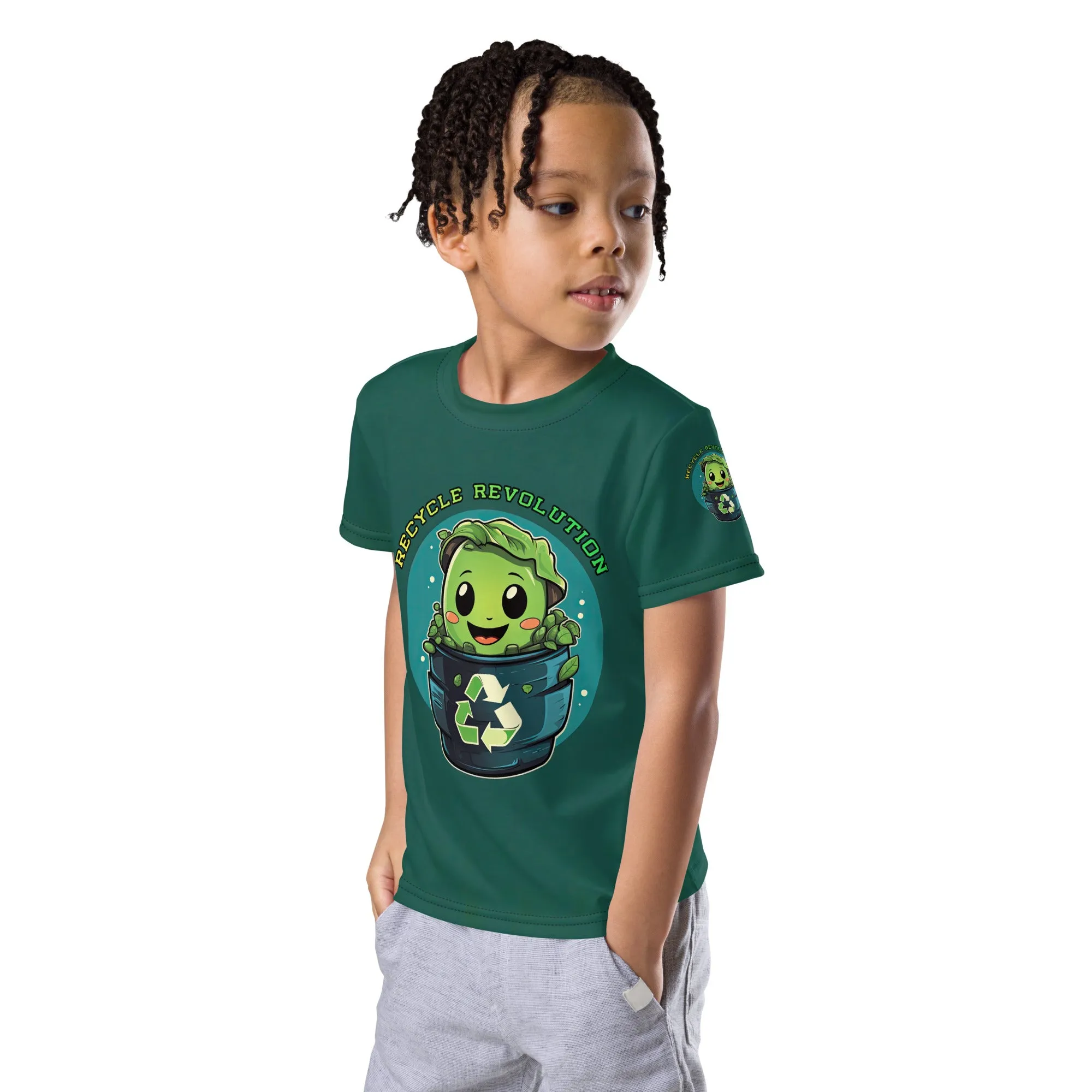 Kids T-Shirt Recycle Revolution