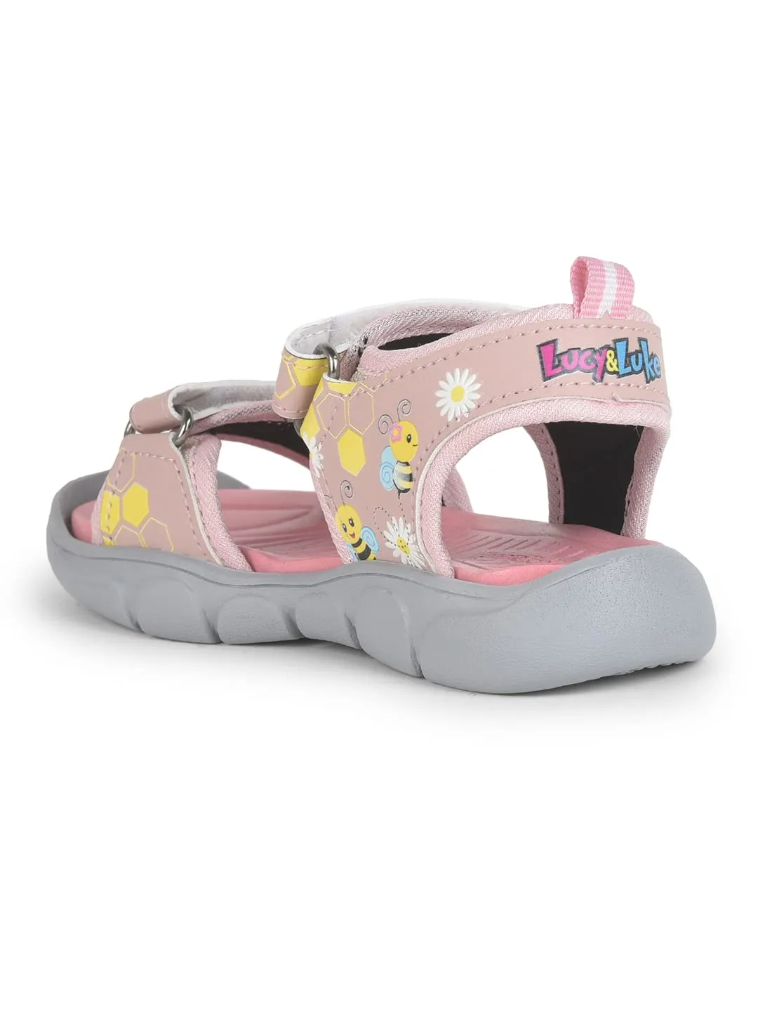 Liberty FLYNN-41 Kids Casual Sandal PINK (6C UK)