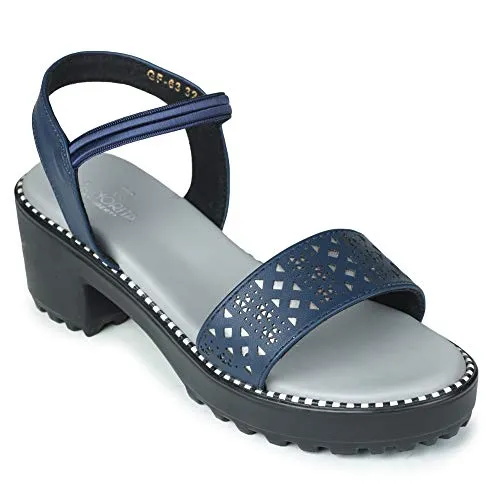 Liberty Girl Gf-63 Blue Casual Sandal -2.5 UK(35 EU)