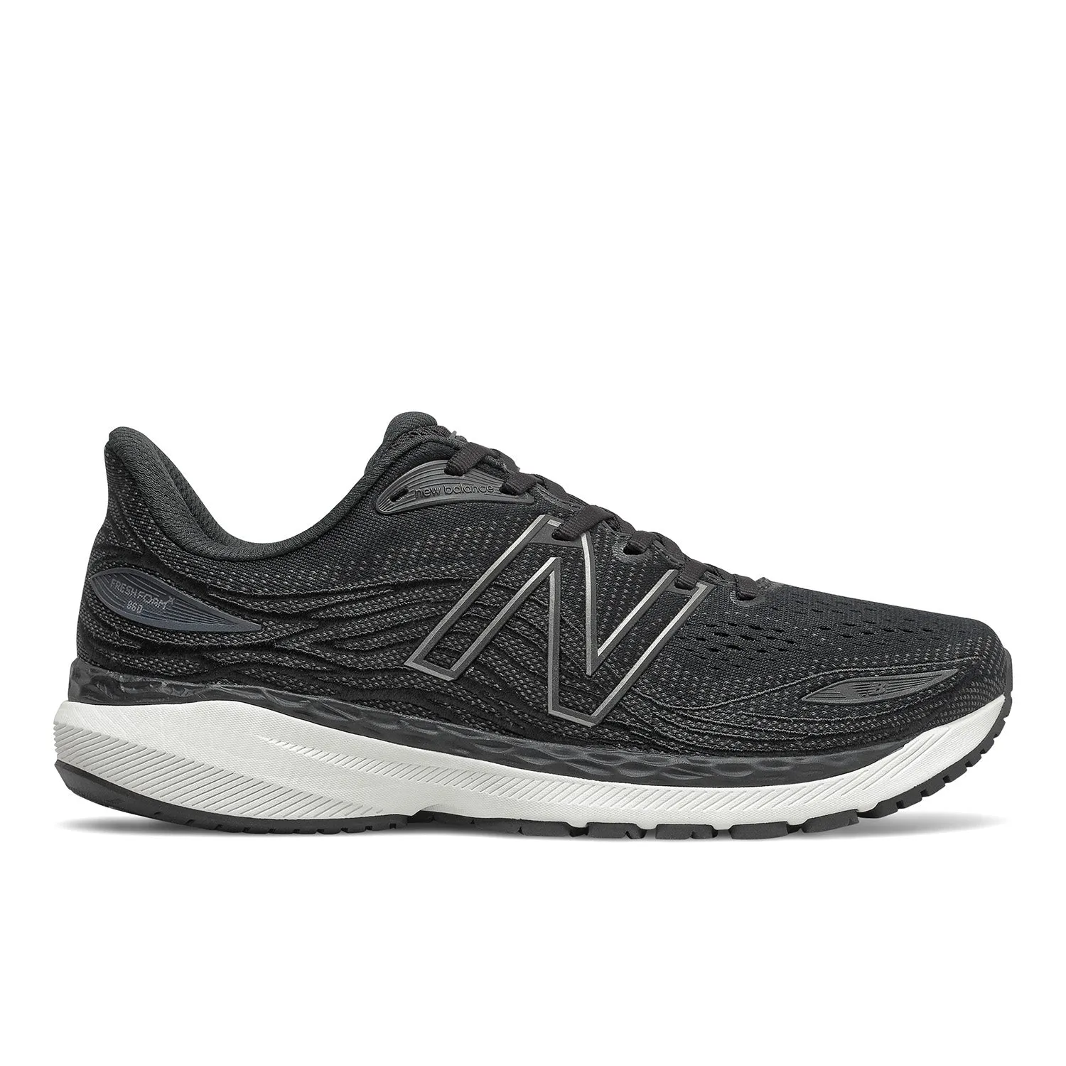 Men's Fresh Foam 860v12 Color: Black / White