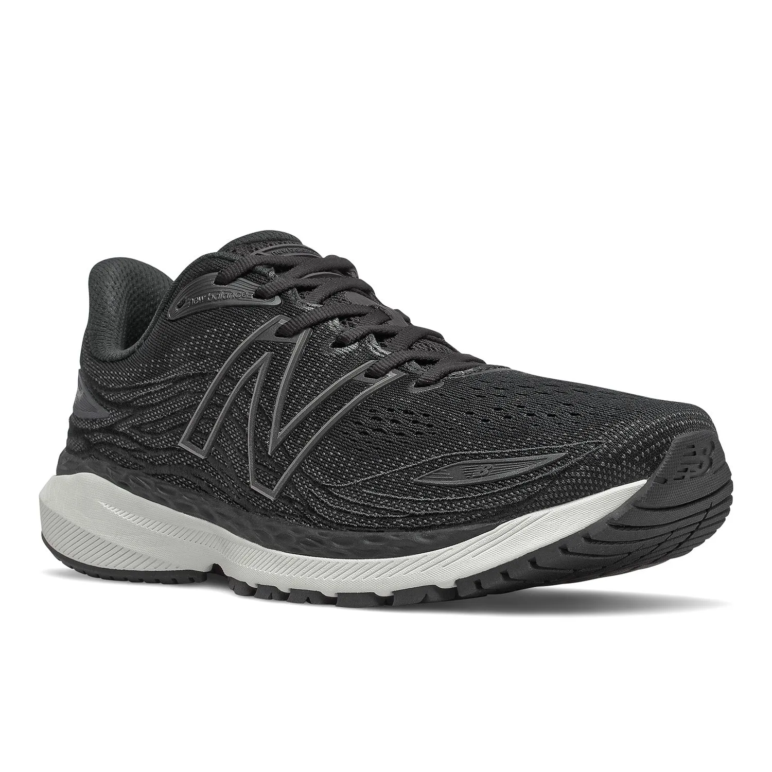 Men's Fresh Foam 860v12 Color: Black / White