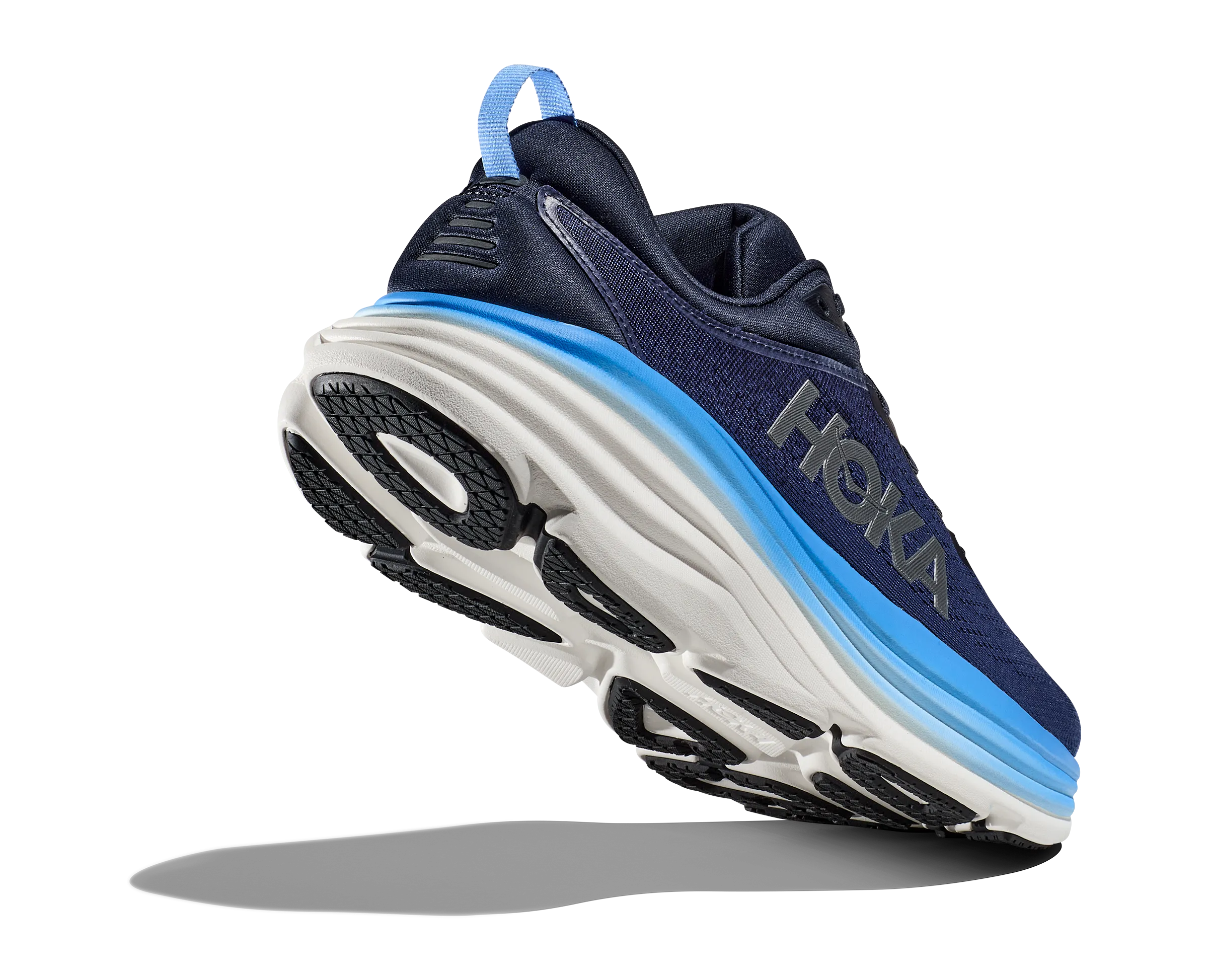 Men's Hoka Bondi 8 Color: Outer Space / All Aboard