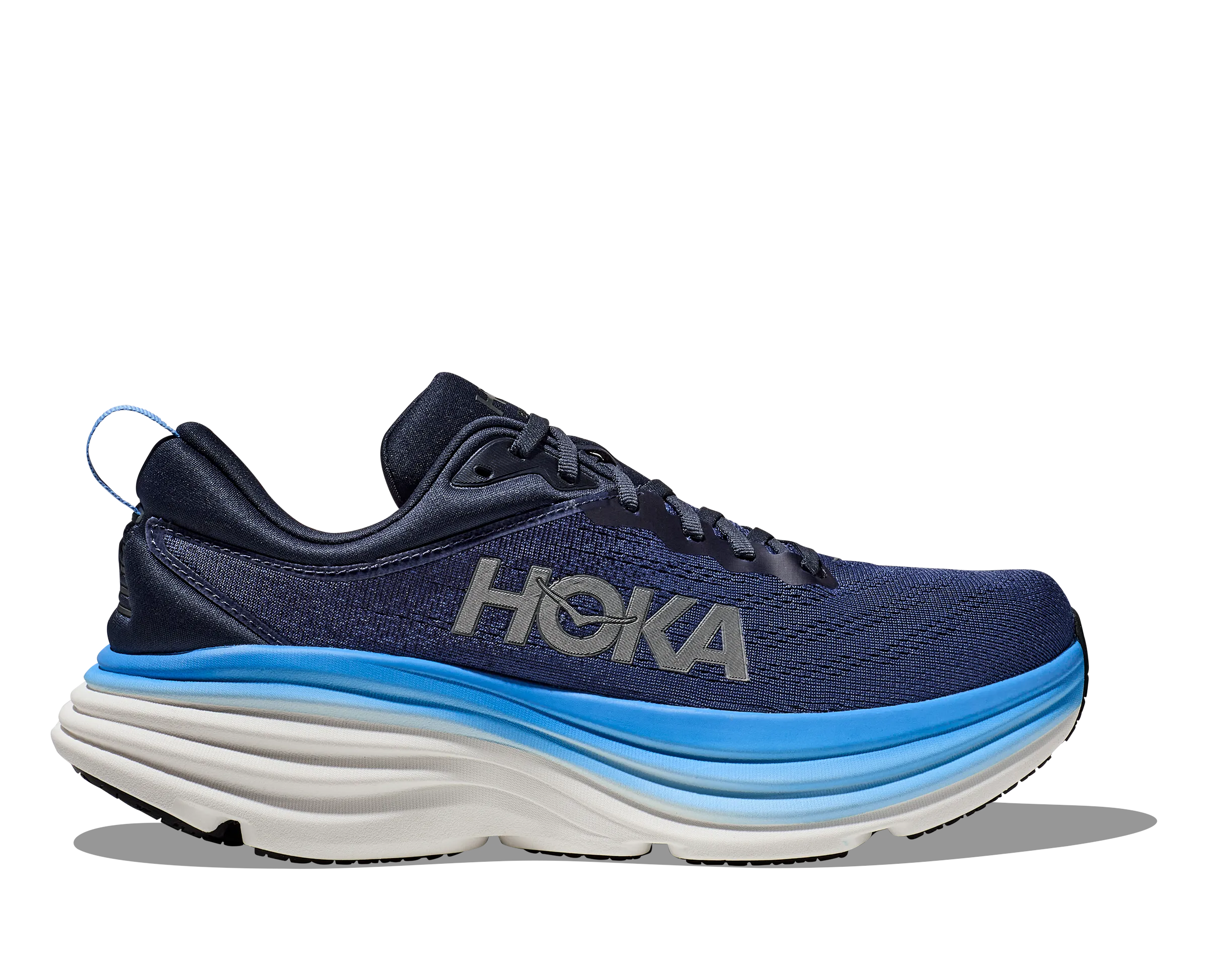 Men's Hoka Bondi 8 Color: Outer Space / All Aboard