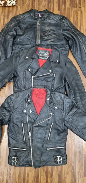 Mens motorcycle leather jackets