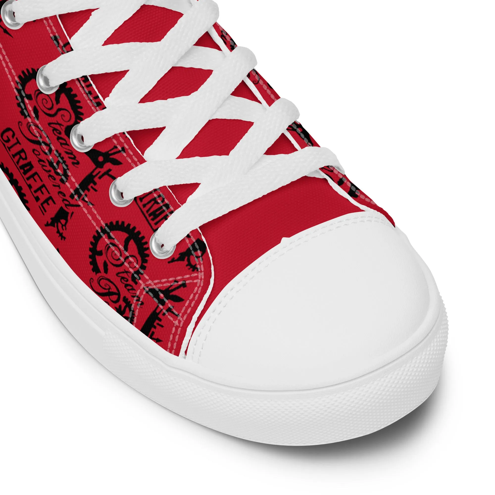 Men’s Red SPG Logo High Top Shoes