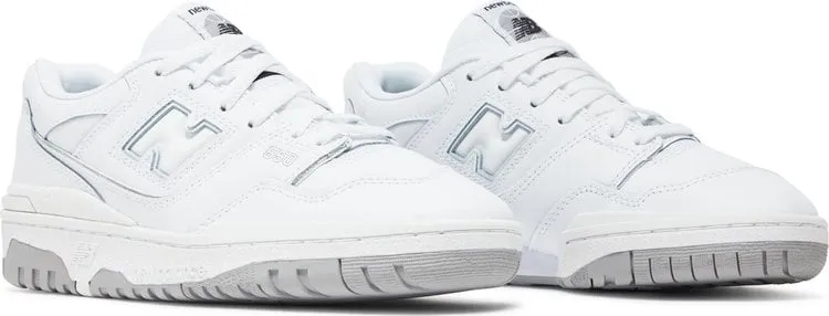 New Balance 550 Big Kid 'White Grey' Sneakers, White