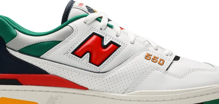 New Balance 550 'Oak Leaf Green Red' Multicolor