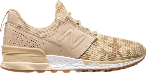 New Balance 574 Sport 'Bone Camo' Sneakers, Brown