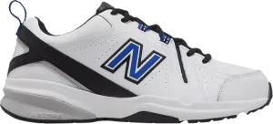 New Balance 608v5 4E Wide 'White Team Royal' Sneakers, White