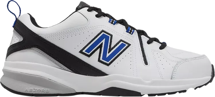 New Balance 608v5 4E Wide 'White Team Royal' Sneakers, White