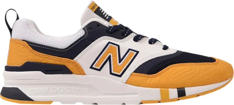 New Balance 997H 'Yellow Navy' sneakers, white