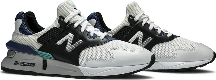 New Balance 997S 'White Charcoal Blue' sneakers, white