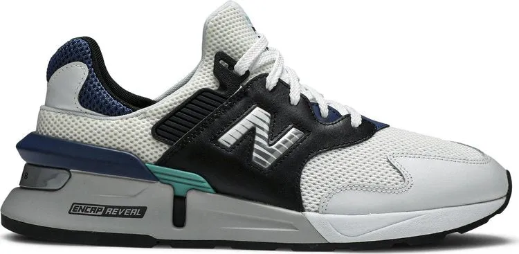 New Balance 997S 'White Charcoal Blue' sneakers, white