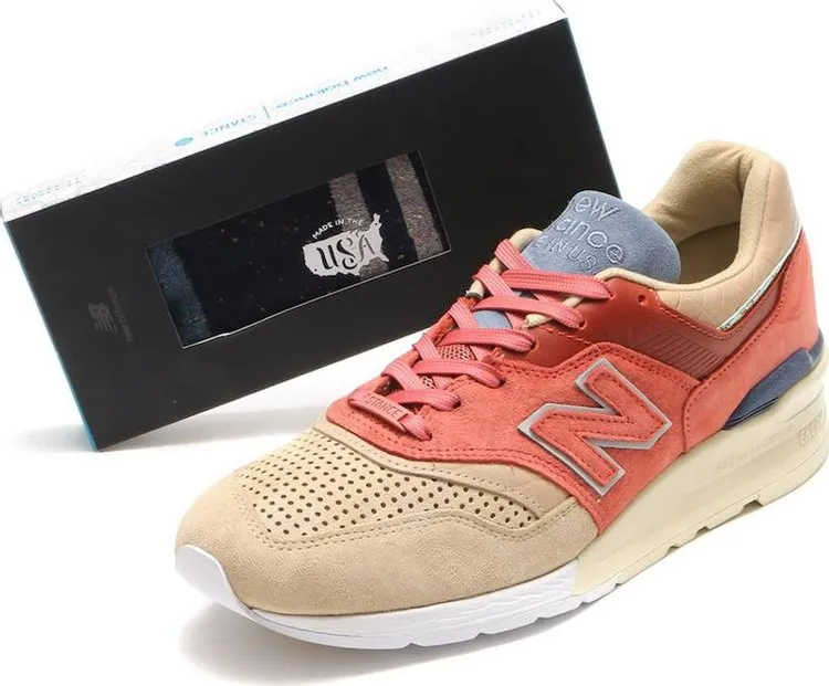 New Balance Stance x 997 'First of All' Sneakers, Tan