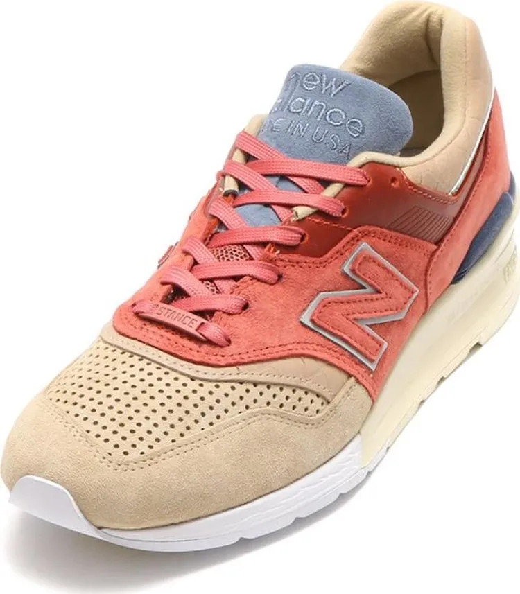 New Balance Stance x 997 'First of All' Sneakers, Tan